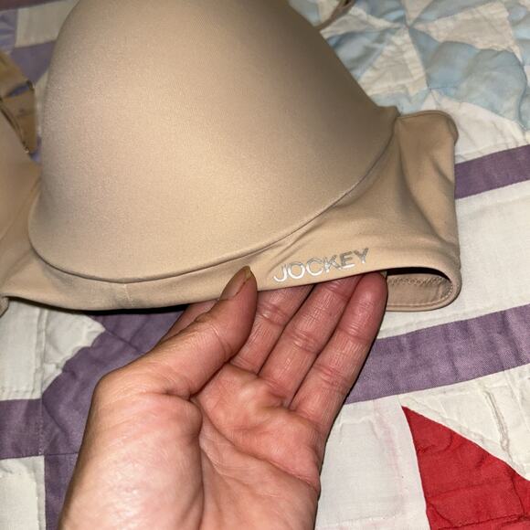 Jockey Bra Size 42B Nude Beige Cushion Comfort Underwire Full Coverage 3967 - Picture 3 of 8